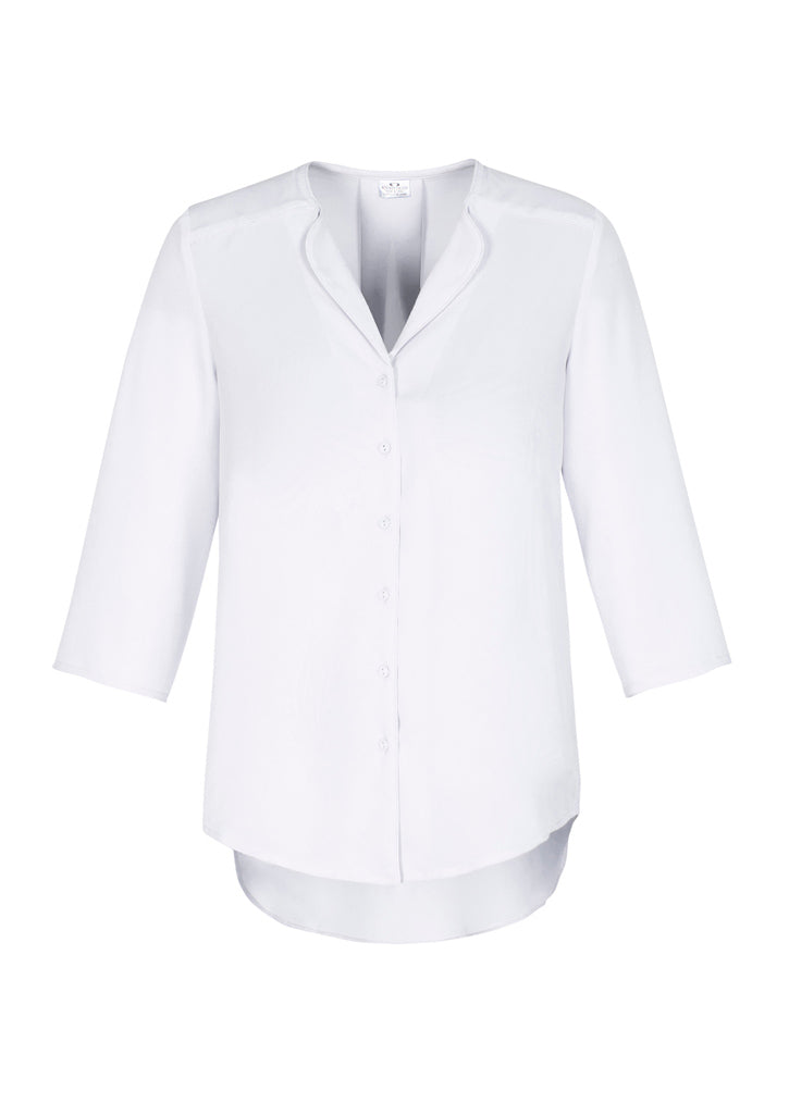 Lily Ladies Longline Blouse - S015LT