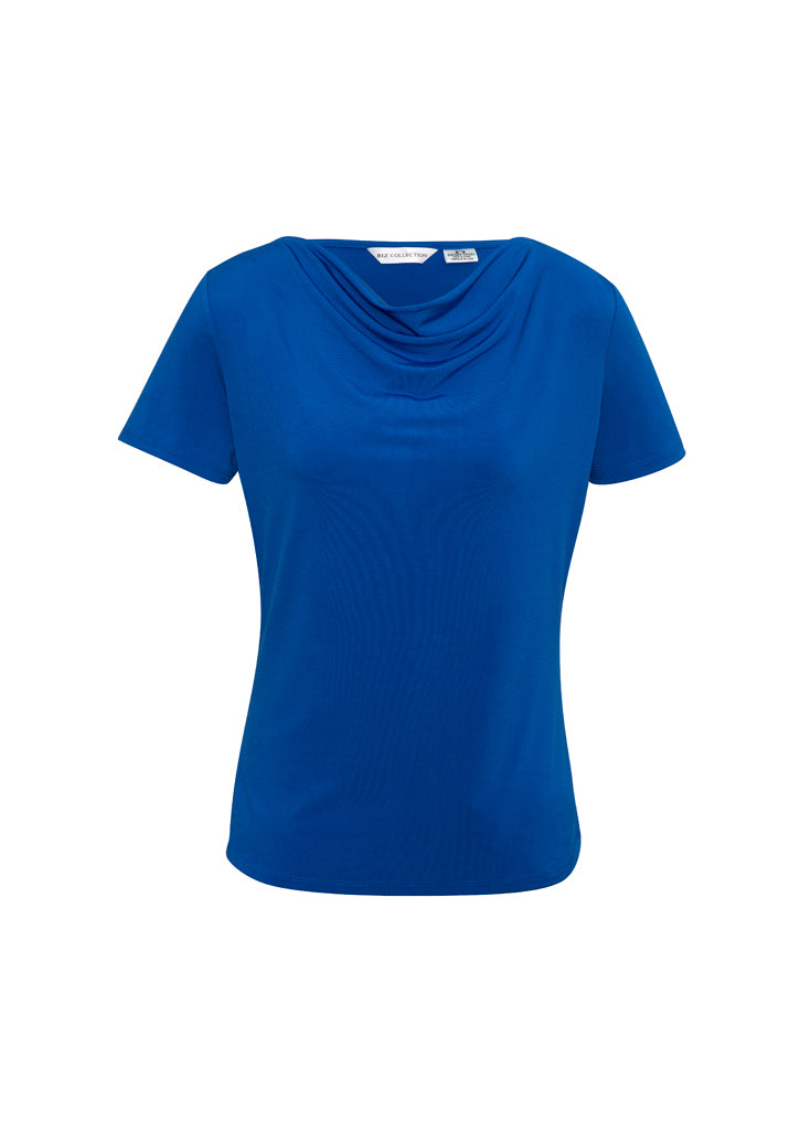 Ladies Ava Drape Knit Top - K625LS