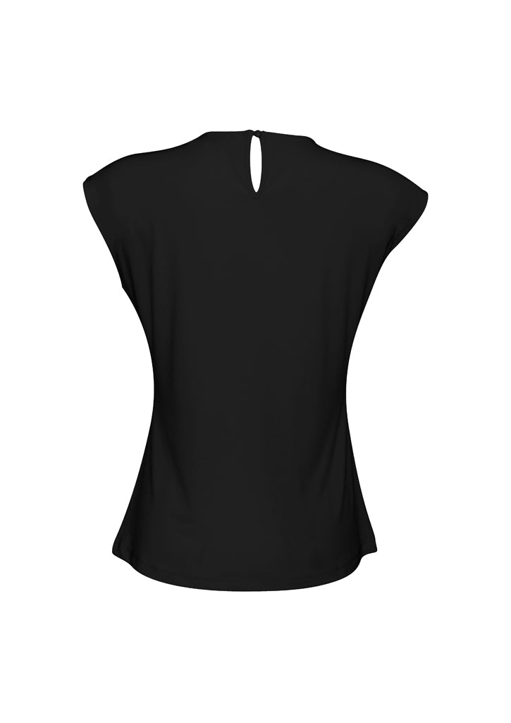 Ladies Mia Pleat Knit Top - K624LS