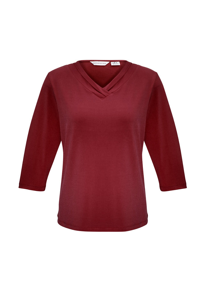 Ladies Lana 3/4 Sleeve Top - K819LT