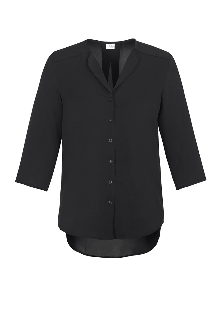 Lily Ladies Longline Blouse - S015LT