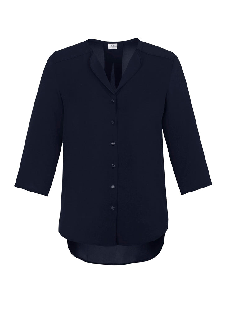 Lily Ladies Longline Blouse - S015LT