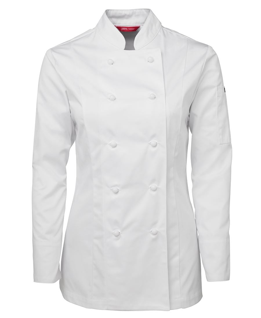 JB's Wear LADIES L/S CHEF'S JACKET 5CJ1