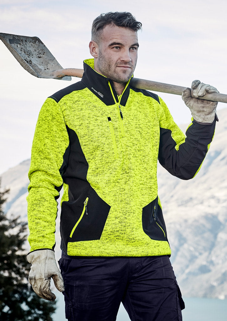 Syzmik Unisex Streetworx Reinforced 1/4 Zip Pullover ZT380