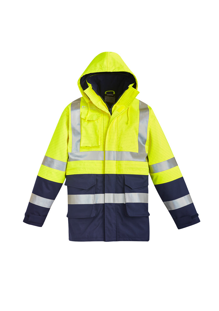 Syzmik Mens FR Arc Rated Anti Static Waterproof Jacket ZJ900