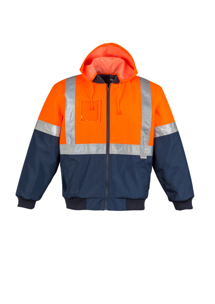 Syzmik Mens HI Vis Quilted Flying Jacket ZJ351