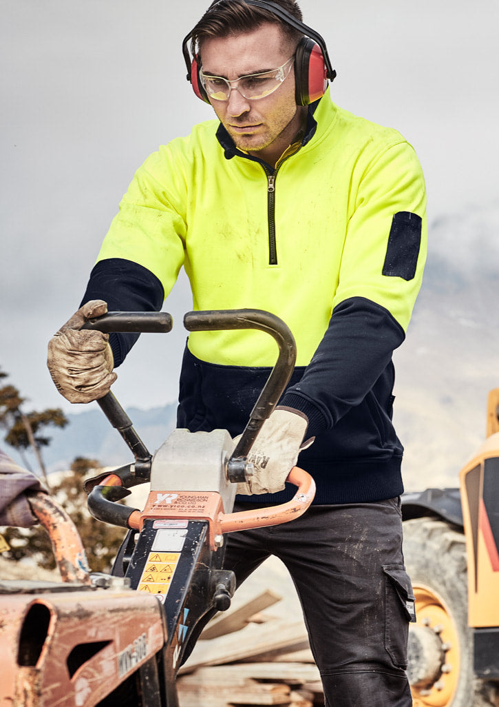 Syzmik Unisex Hi Vis Half Zip Pullover ZT476