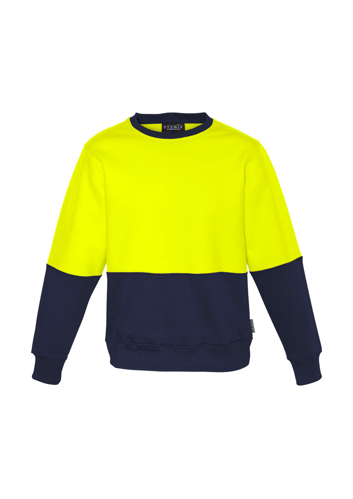 Syzmik Unisex Hi Vis Crew Sweatshirt ZT475