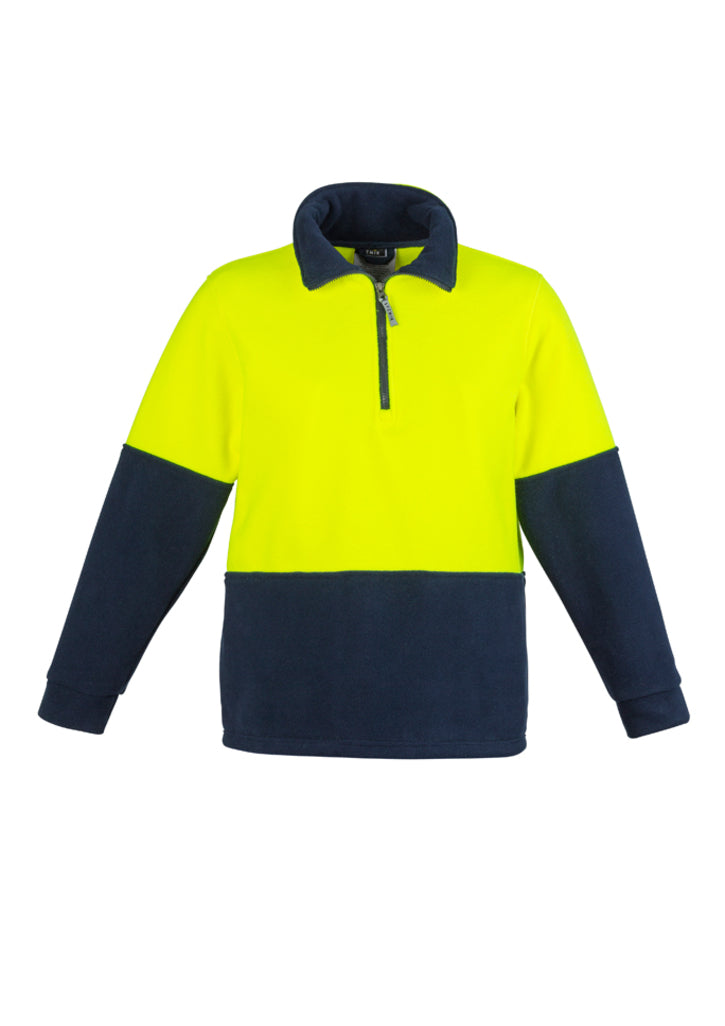 Syzmik Hi Vis Half Zip Polar Fleece Jumper ZT460