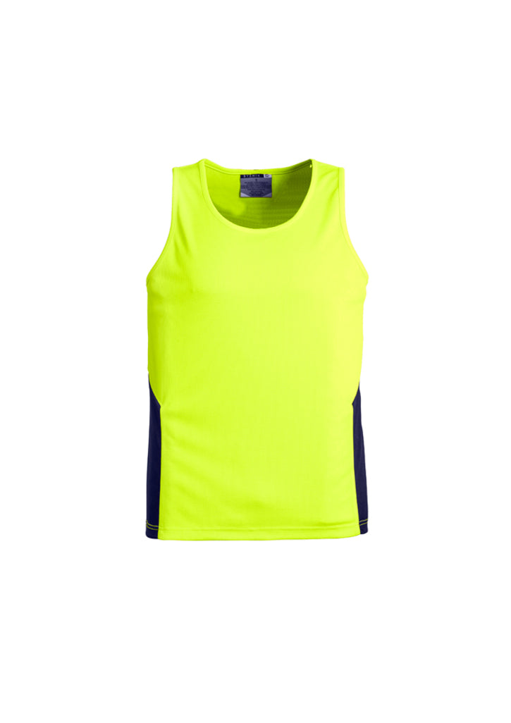 Syzmik Unisex Hi Vis Squad Singlet ZH239