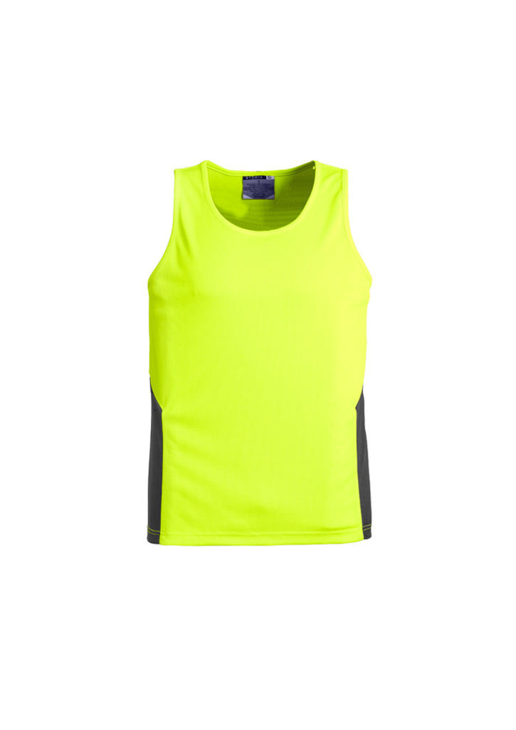 Syzmik Unisex Hi Vis Squad Singlet ZH239