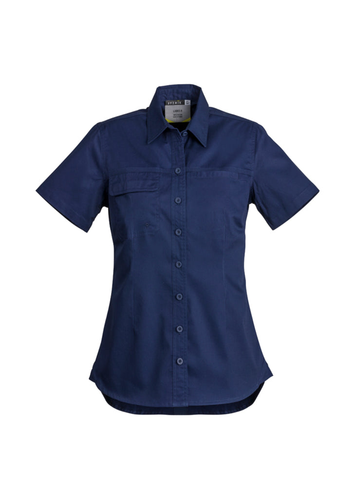 Syzmik Womens Lightweight Tradie S/S Shirt ZWL120