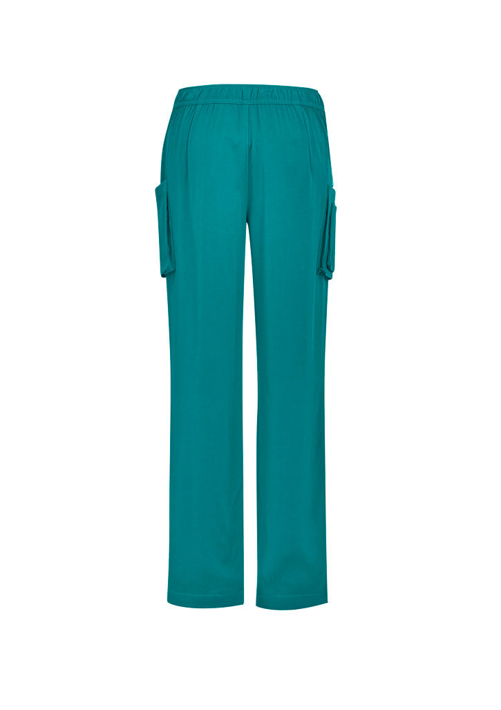 Biz Care Women's Avery Multi-Pocket Straight Leg Pant CSP944LL