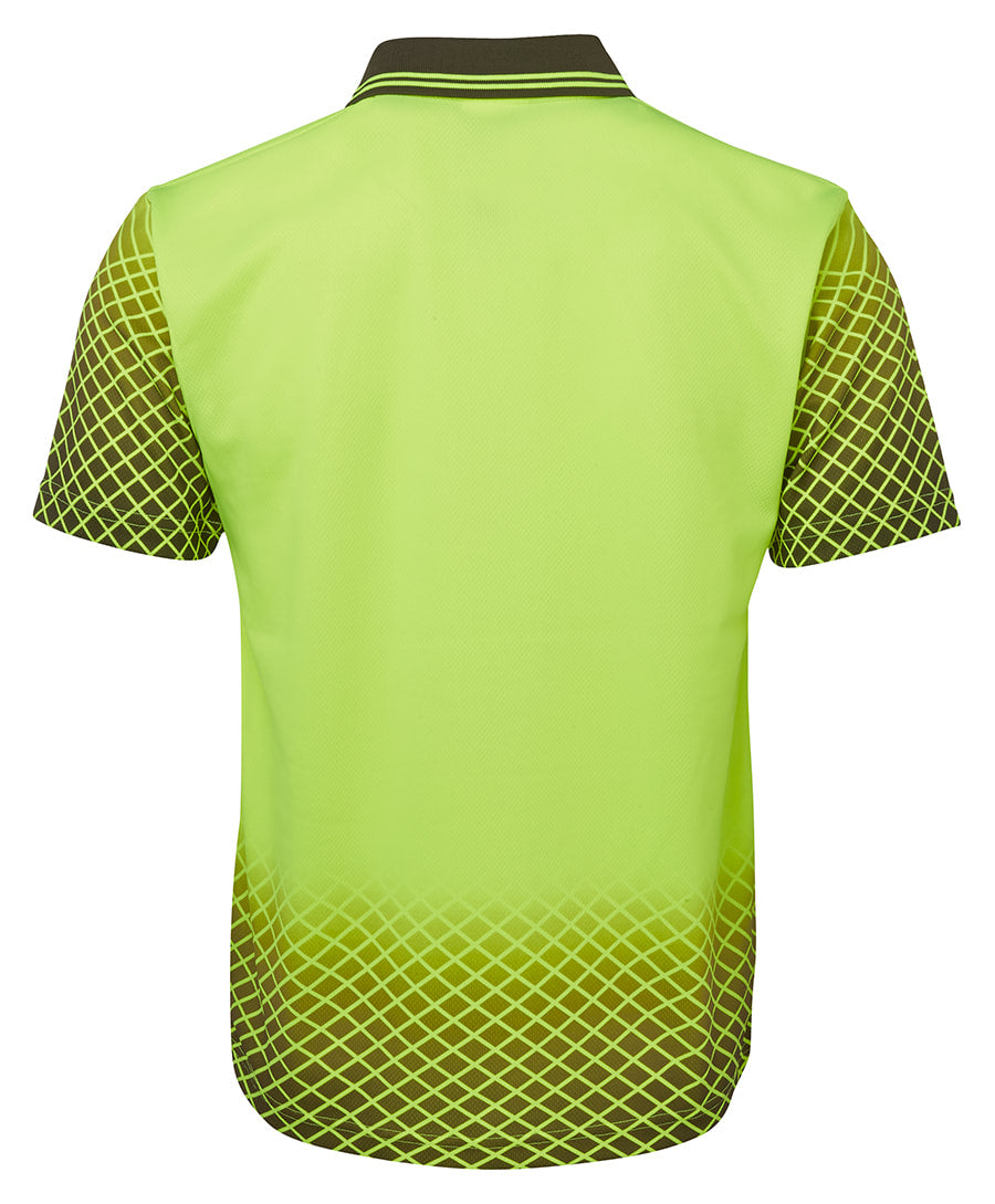 JB's Wear Hi Vis Net Sub Polo 6HVNS