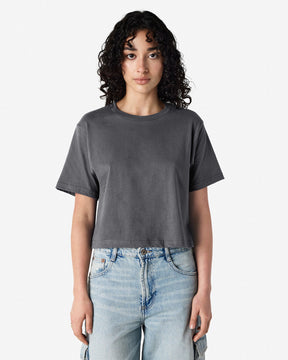 102 American Apparel Women's Fine Jersey Boxy T-Shirt
