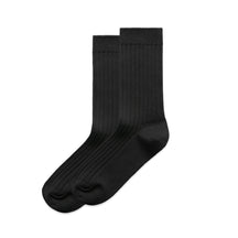 1203 WOS RIB SOCKS (2PK)