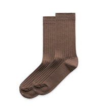 1203 WOS RIB SOCKS (2PK)