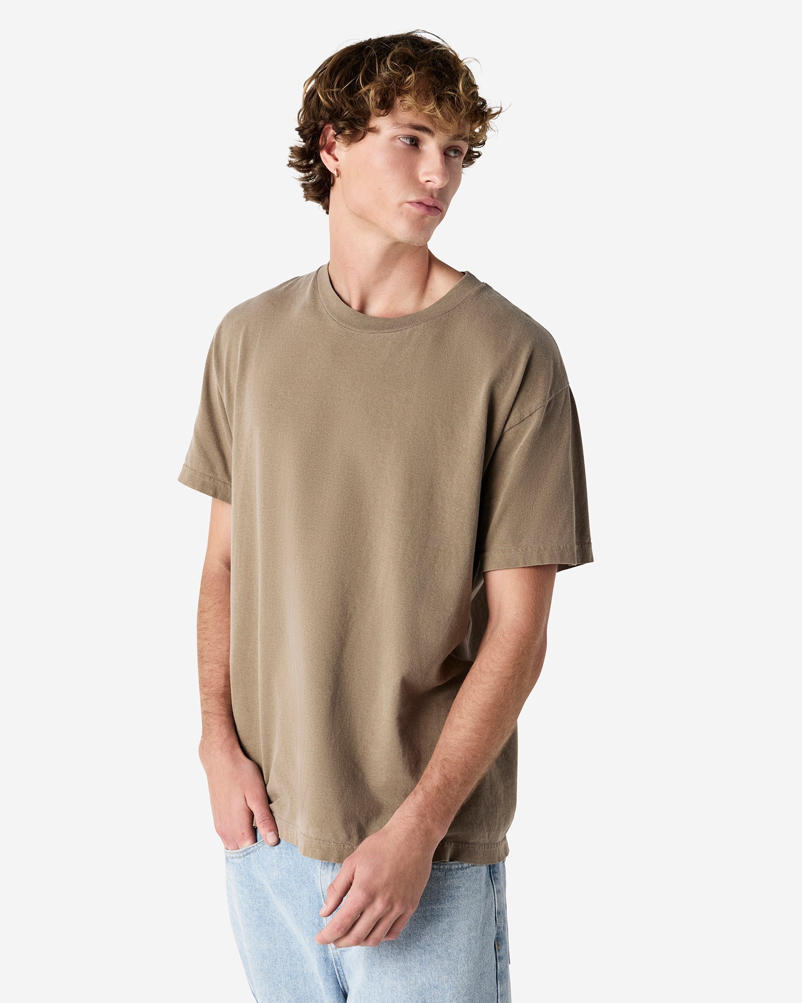 1301GD American Apparel Unisex Garment Dyed Heavyweight Cotton T-Shirt