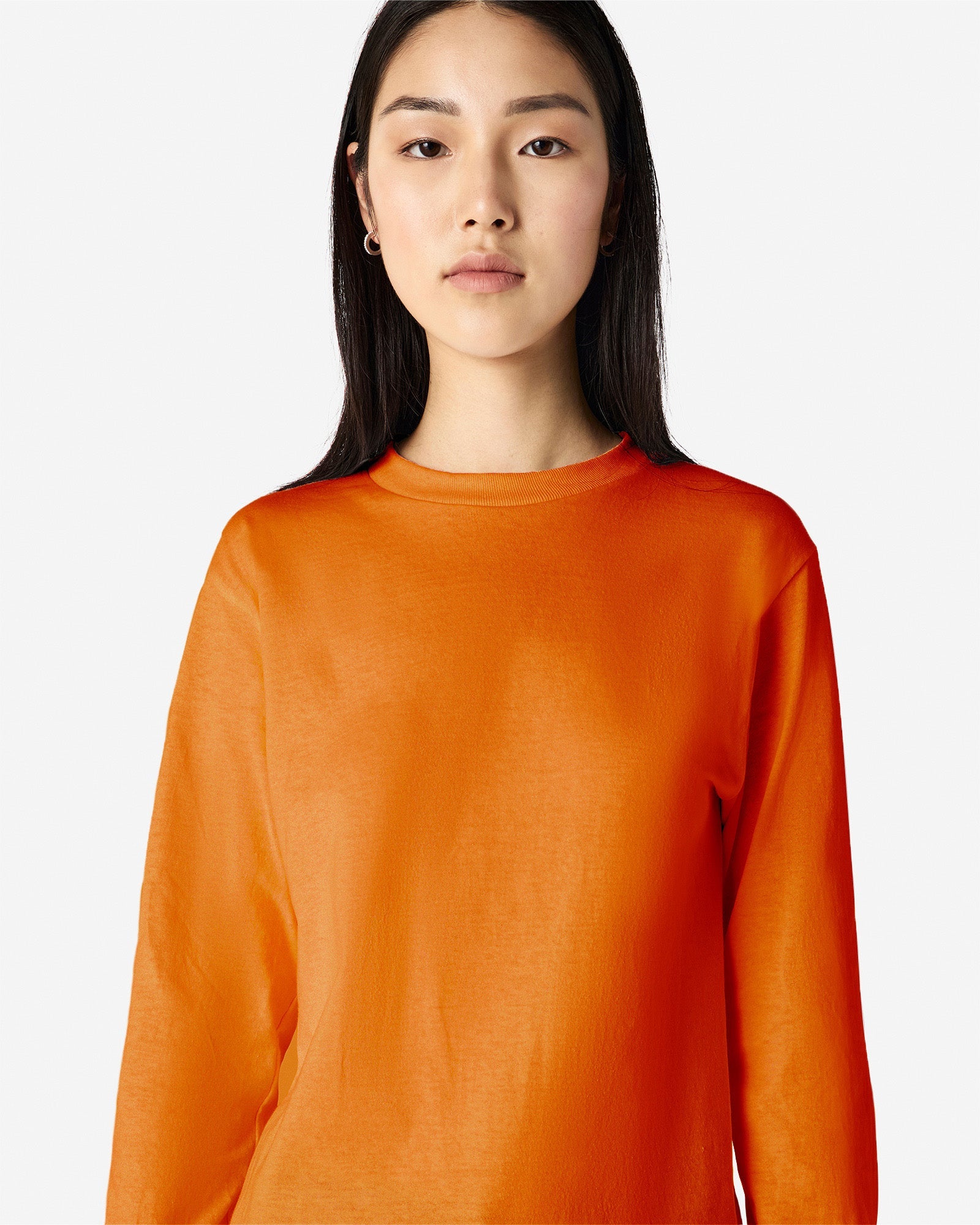 1304 American Apparel Heavyweight Cotton Unisex Long Sleeve T-Shirt