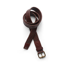 1405 BRAIDED LEATHER BELT