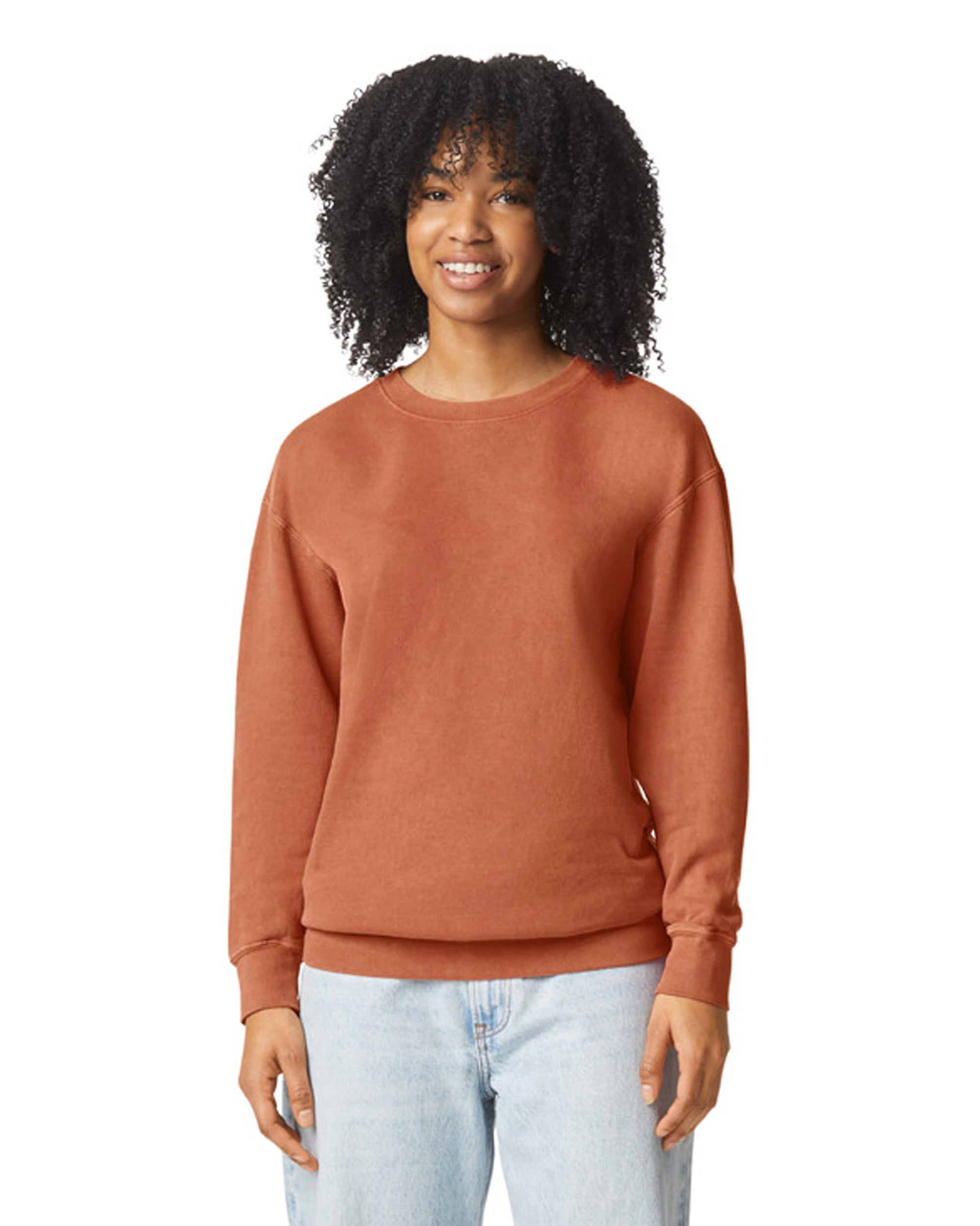 1466 Comfort Colors Adult Lightweight Crewneck Sweatshirt