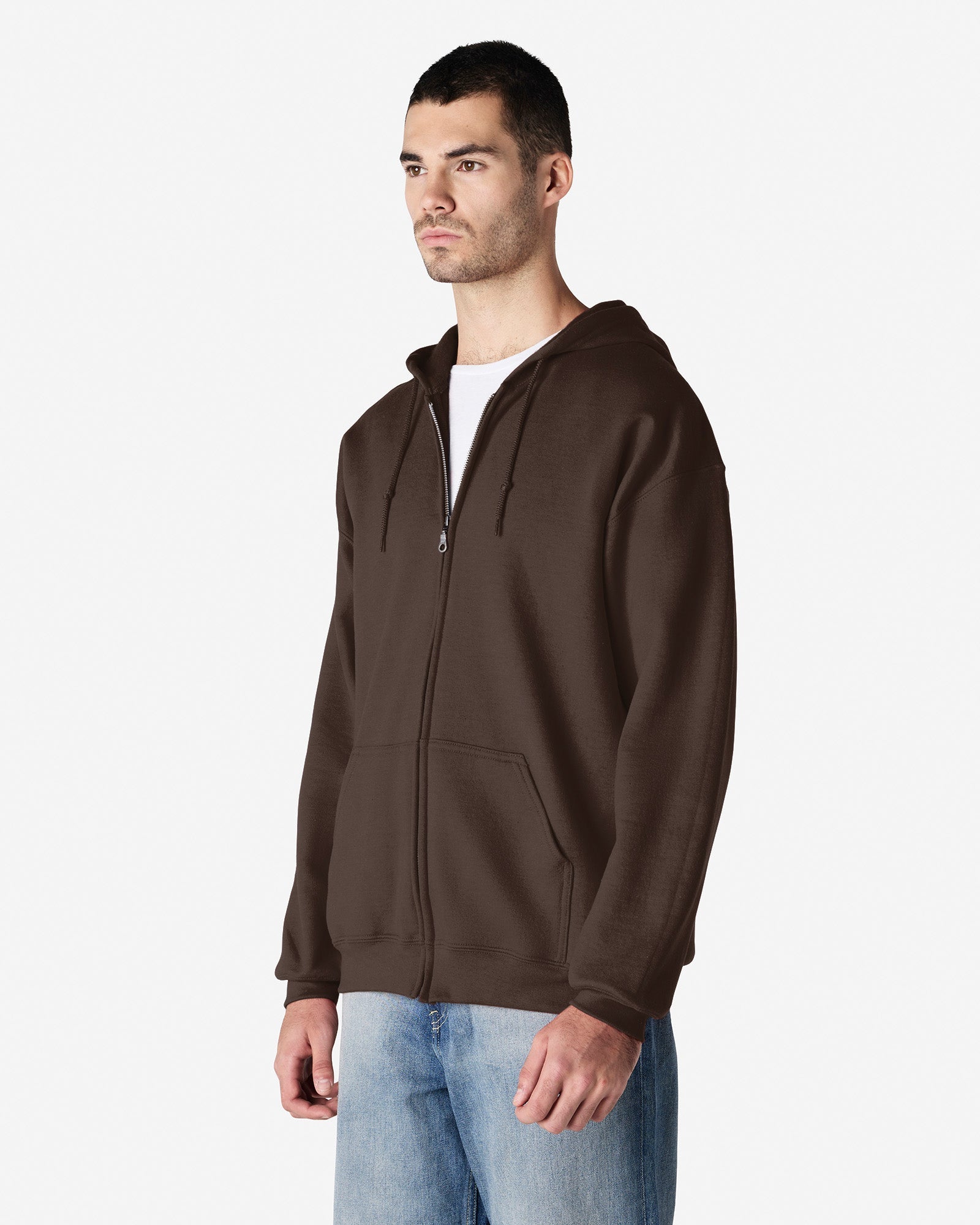 18600 Gildan Heavy Blend Adult Full Zip Hooded Sweatshirt
