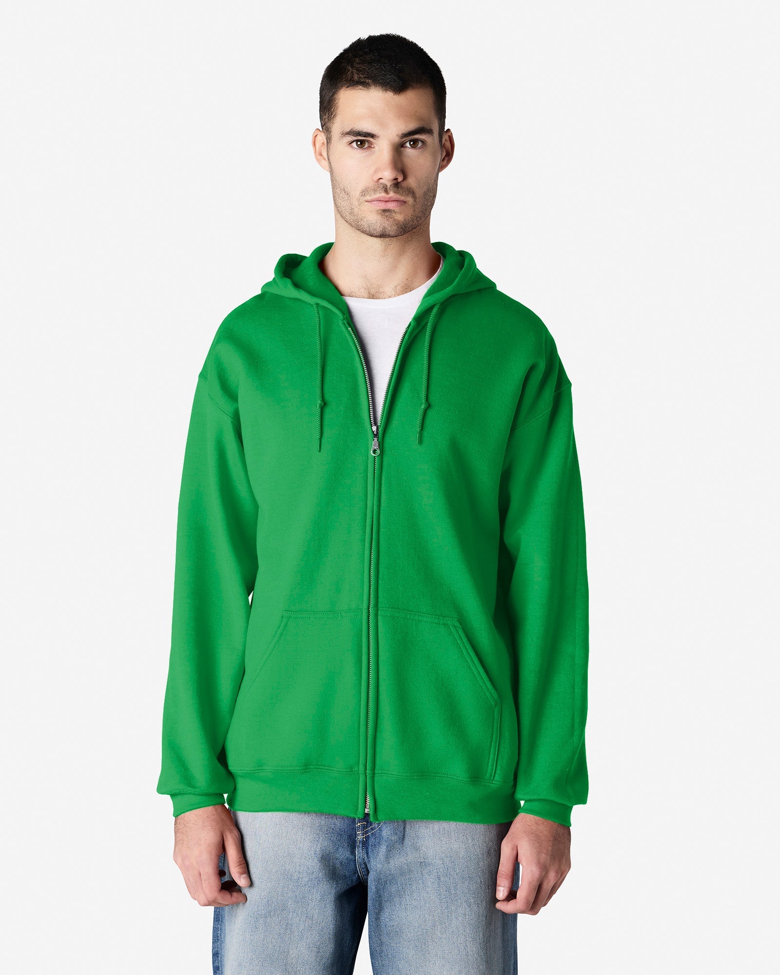 18600 Gildan Heavy Blend Adult Full Zip Hooded Sweatshirt