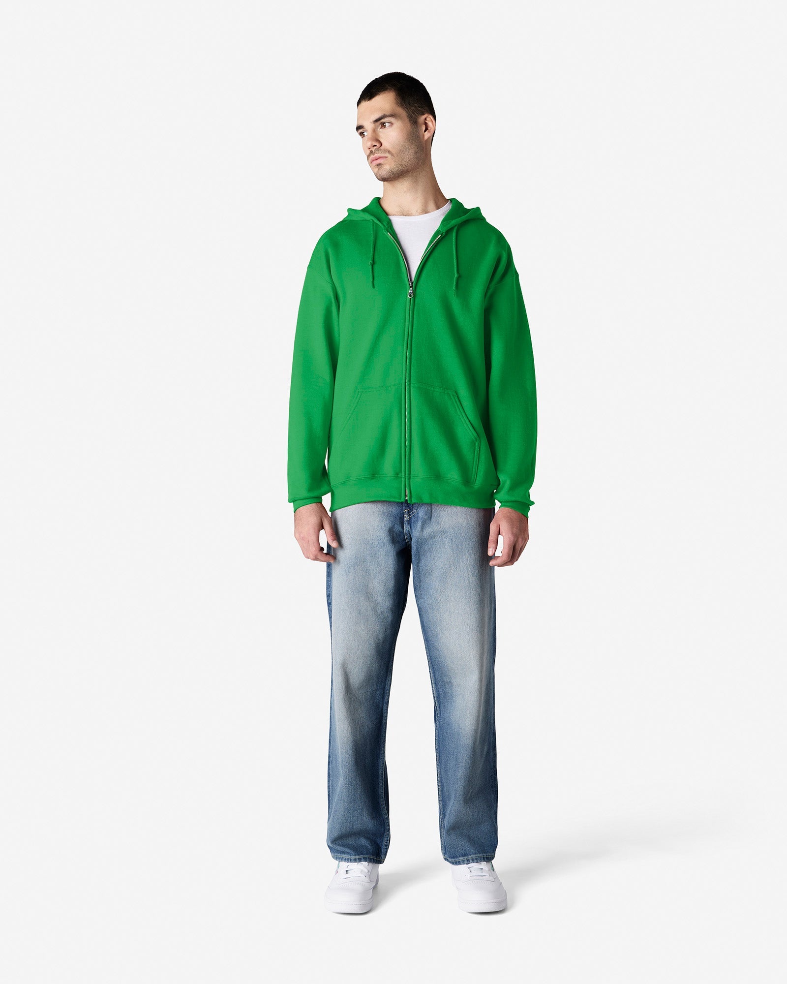 18600 Gildan Heavy Blend Adult Full Zip Hooded Sweatshirt