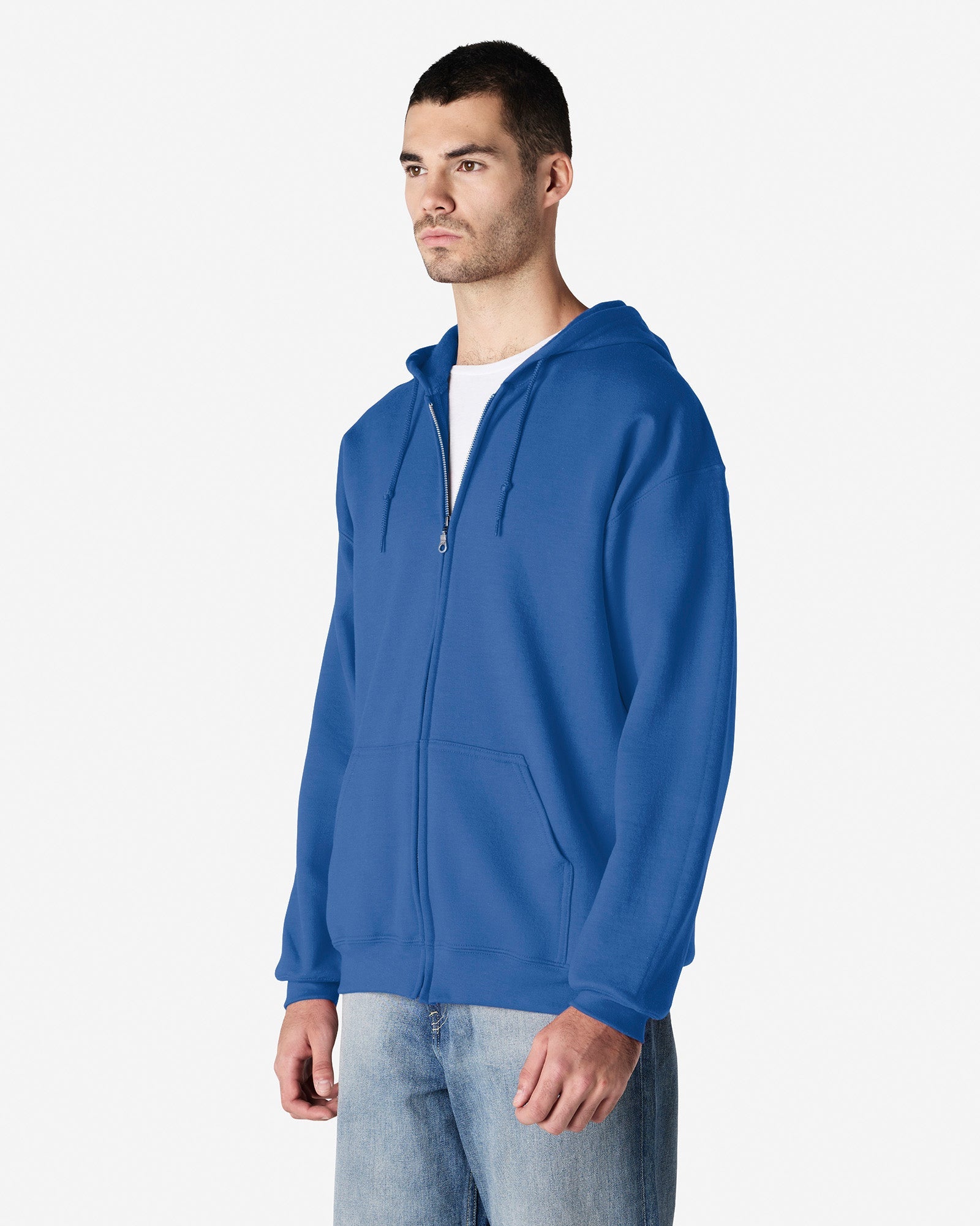 18600 Gildan Heavy Blend Adult Full Zip Hooded Sweatshirt