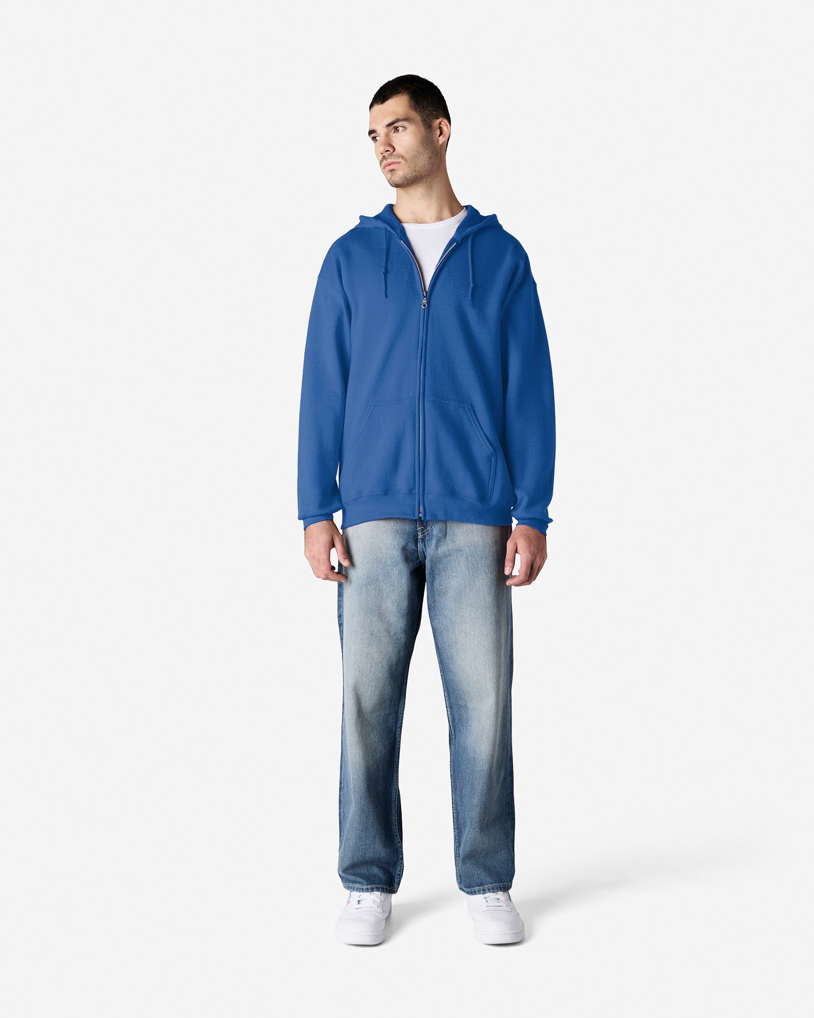 18600 Gildan Heavy Blend Adult Full Zip Hooded Sweatshirt