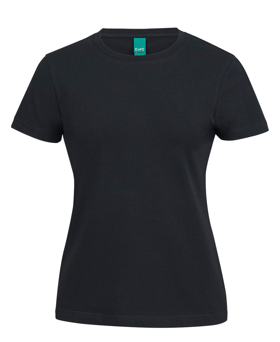 C of C Ladies Cotton S/S Stretch Tee 1STS1