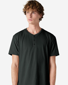 2004CVC American Apparel CVC Unisex Henley T-shirt