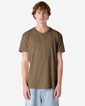 2004CVC American Apparel CVC Unisex Henley T-shirt