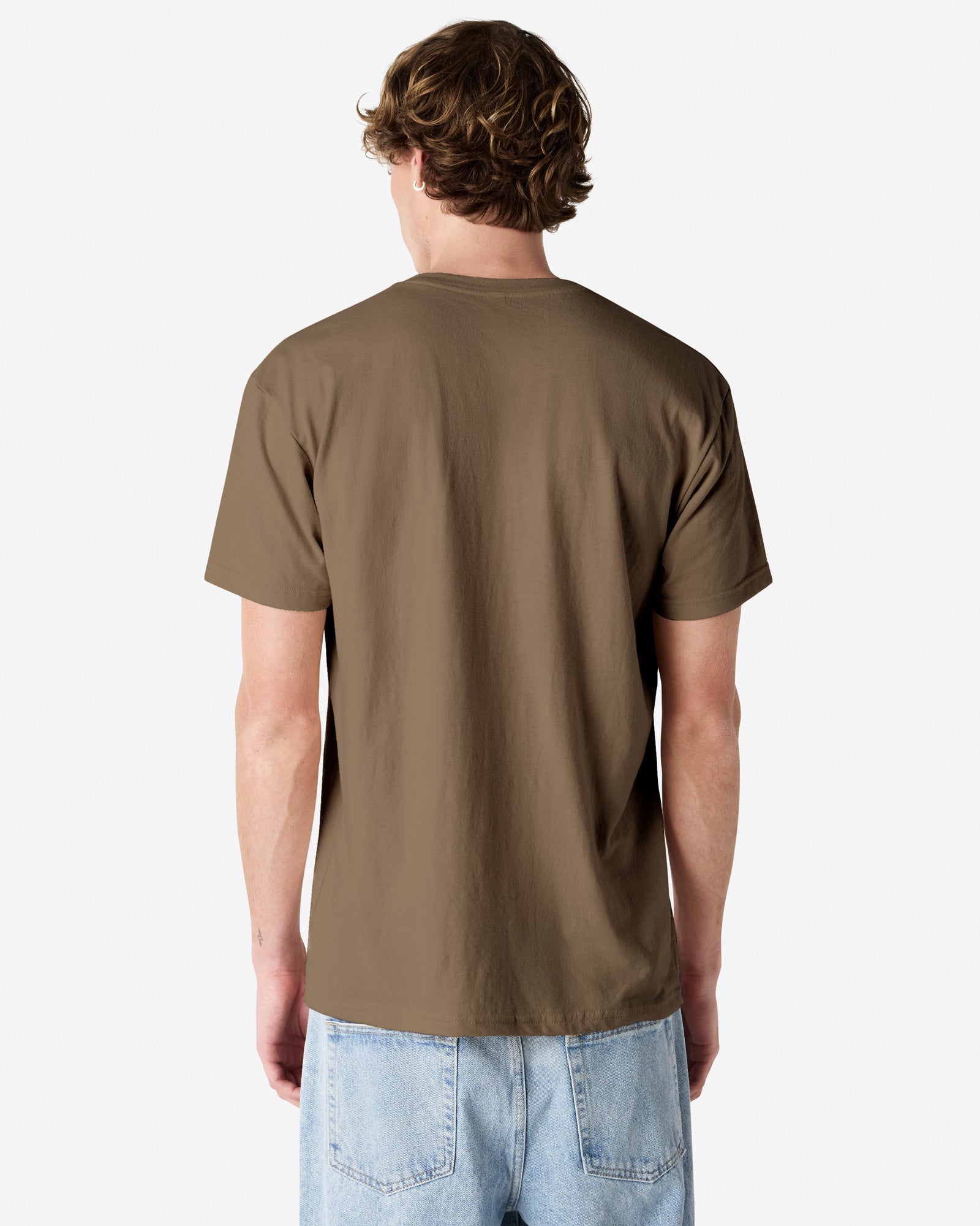 2004CVC American Apparel CVC Unisex Henley T-shirt