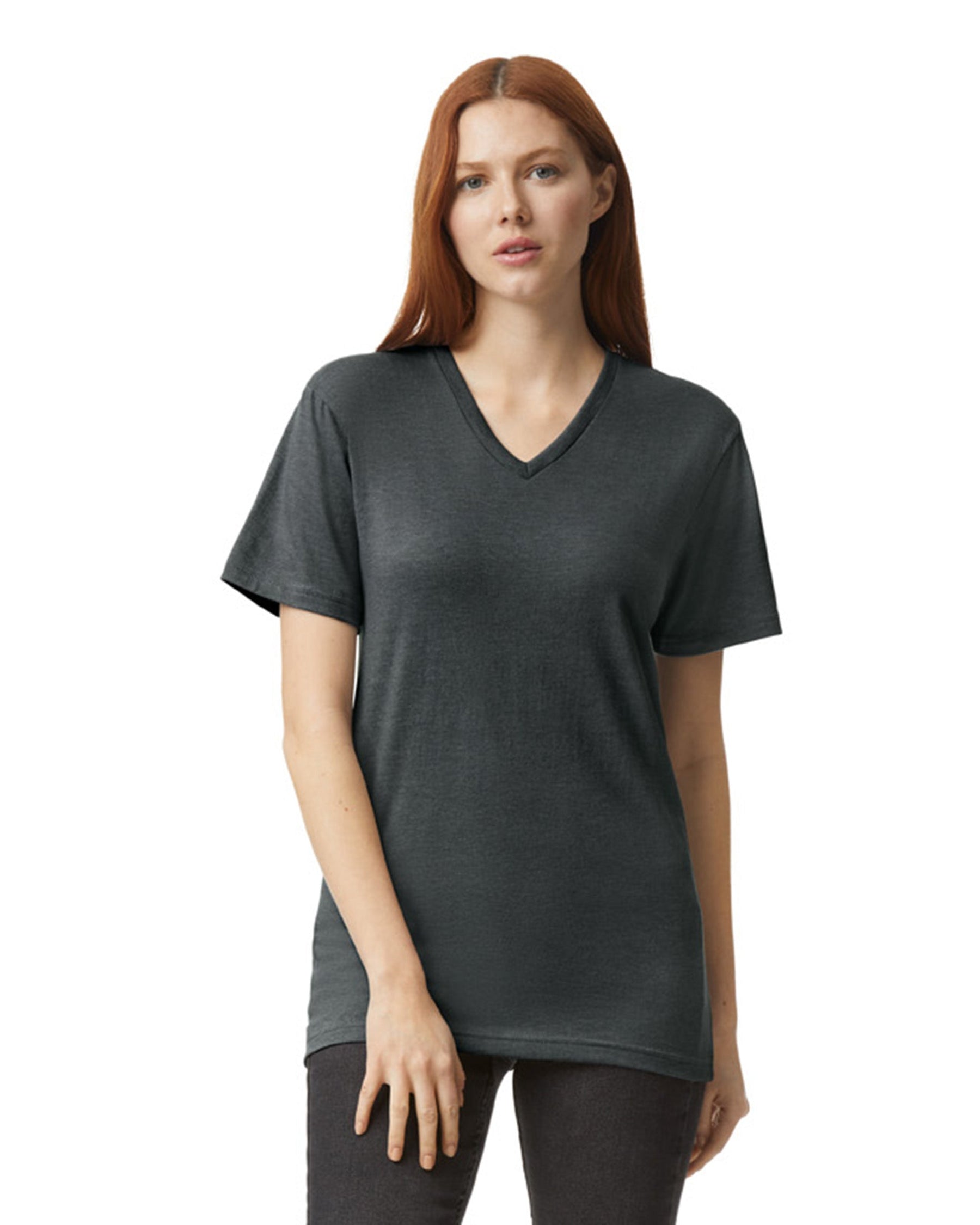 2006CVC American Apparel CVC Unisex V-neck T-shirt