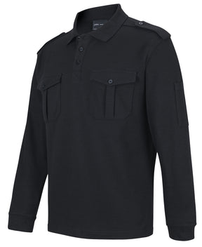 JB's L/S 250 Epaulette Polo 210EL