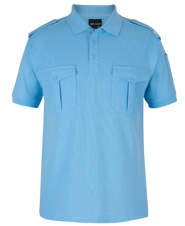 JB's S/S 250 Epaulette Polo 210ES