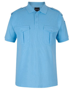 JB's S/S 250 Epaulette Polo 210ES