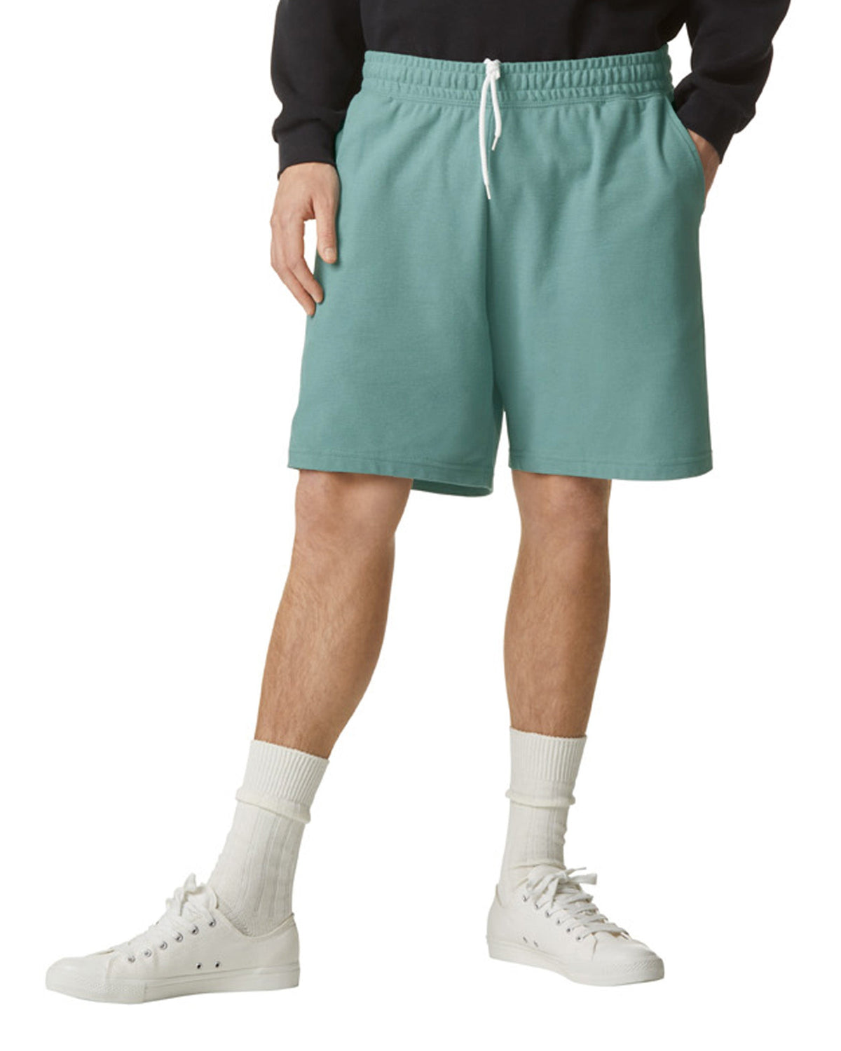 2PQ American Apparel Unisex Pique Gym Shorts