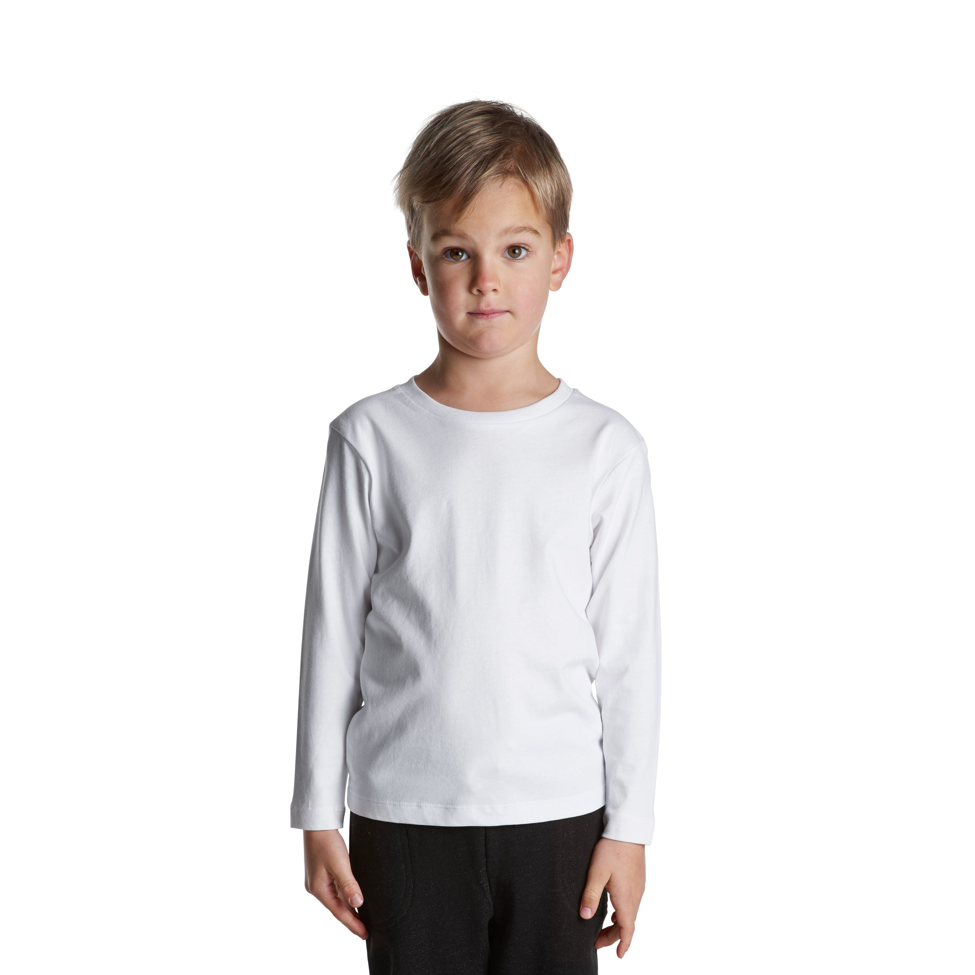 3007 KIDS STAPLE LS TEE