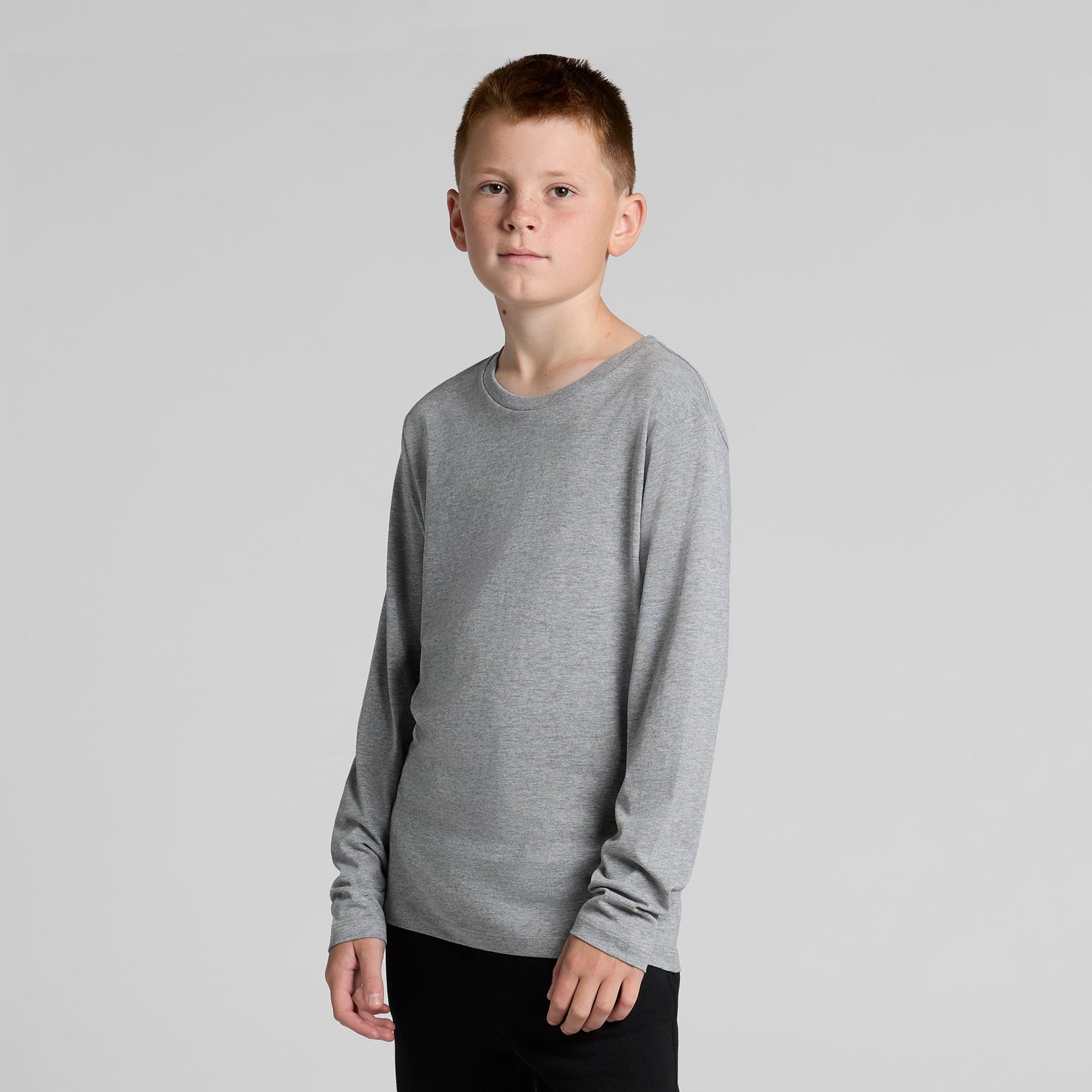 3008 YOUTH STAPLE LS TEE