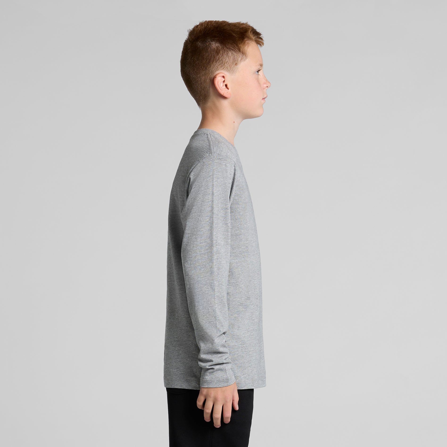3008 YOUTH STAPLE LS TEE