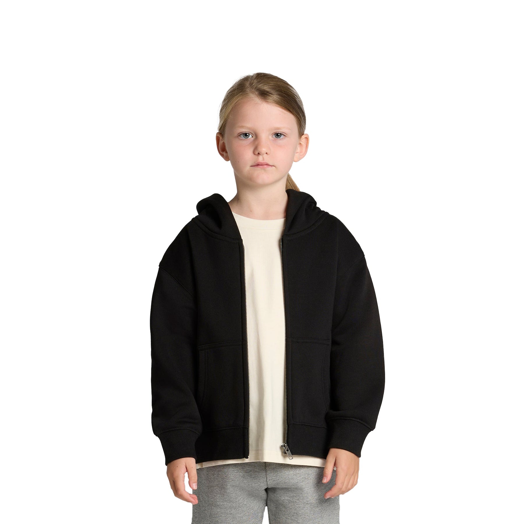 3038 KIDS RELAX ZIP HOOD