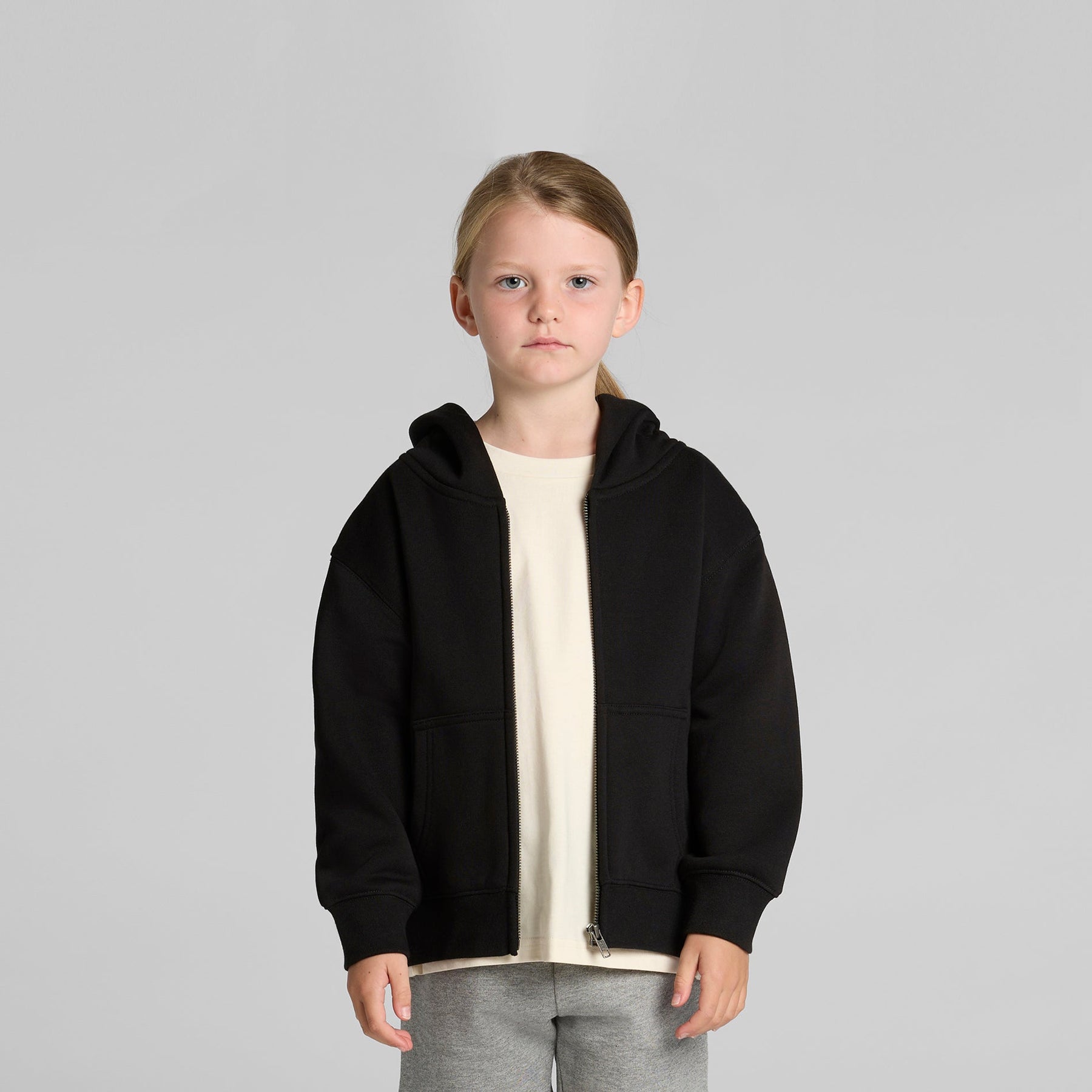 3038 KIDS RELAX ZIP HOOD