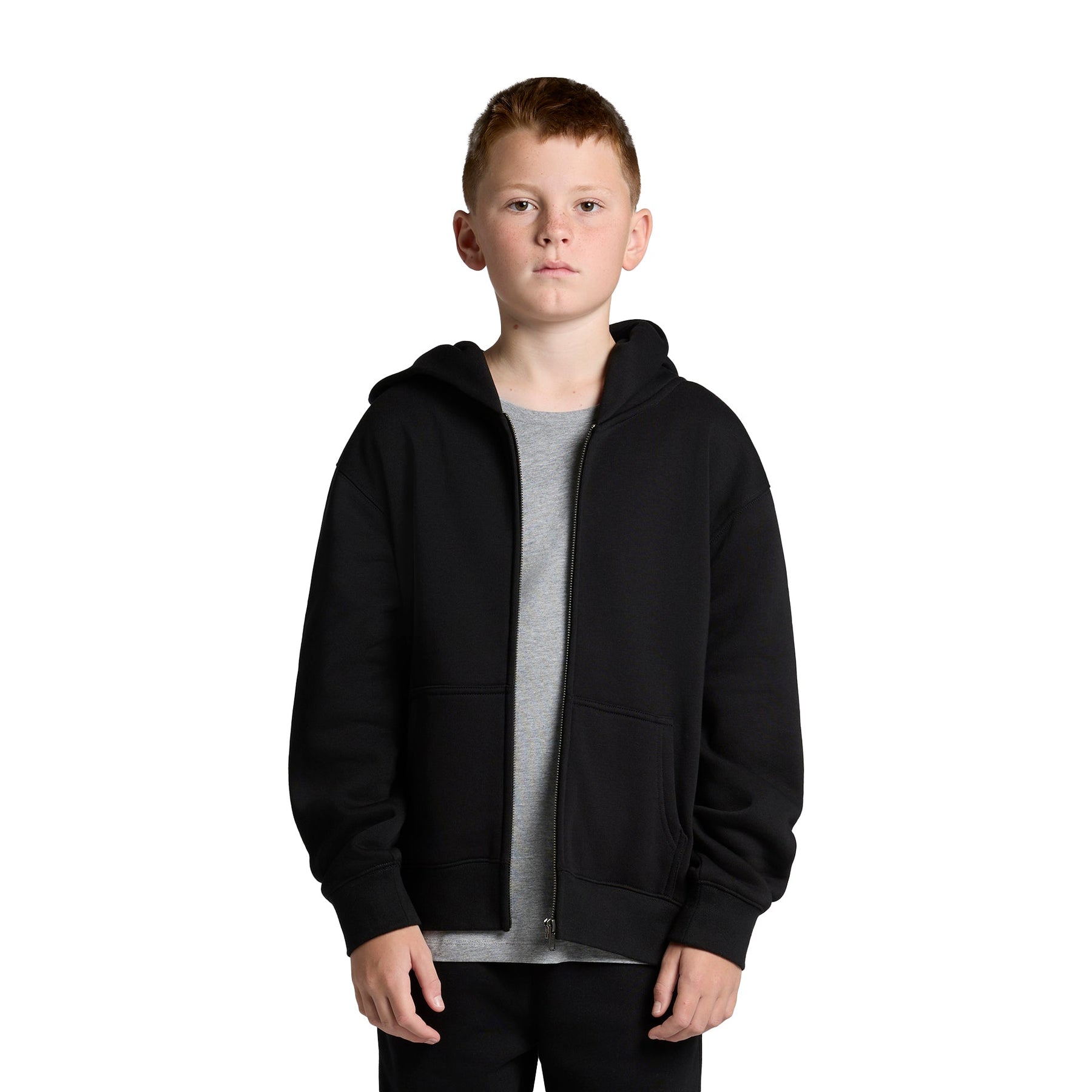 3039 YOUTH RELAX ZIP HOOD