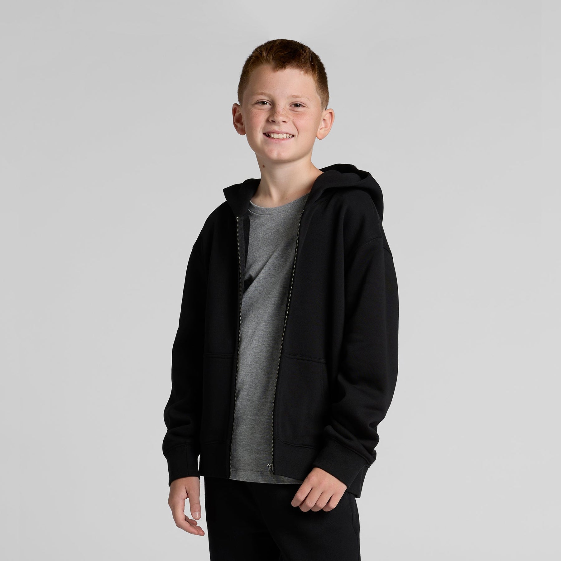 3039 YOUTH RELAX ZIP HOOD
