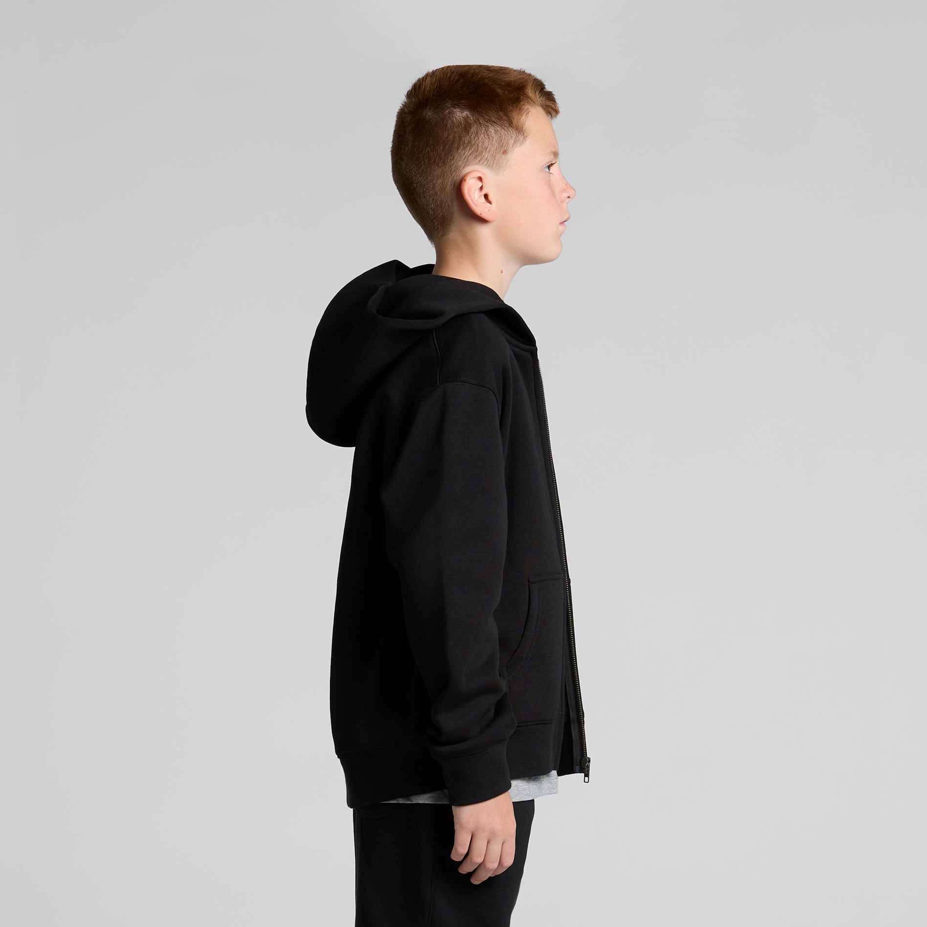 3039 YOUTH RELAX ZIP HOOD