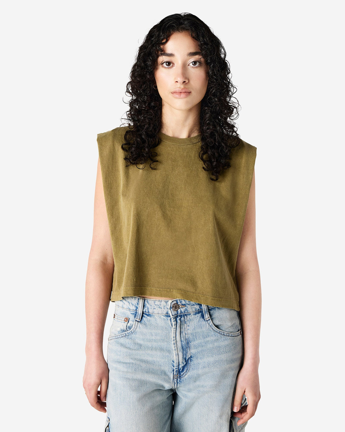 307GD American Apparel Women's Muscle T-shirt