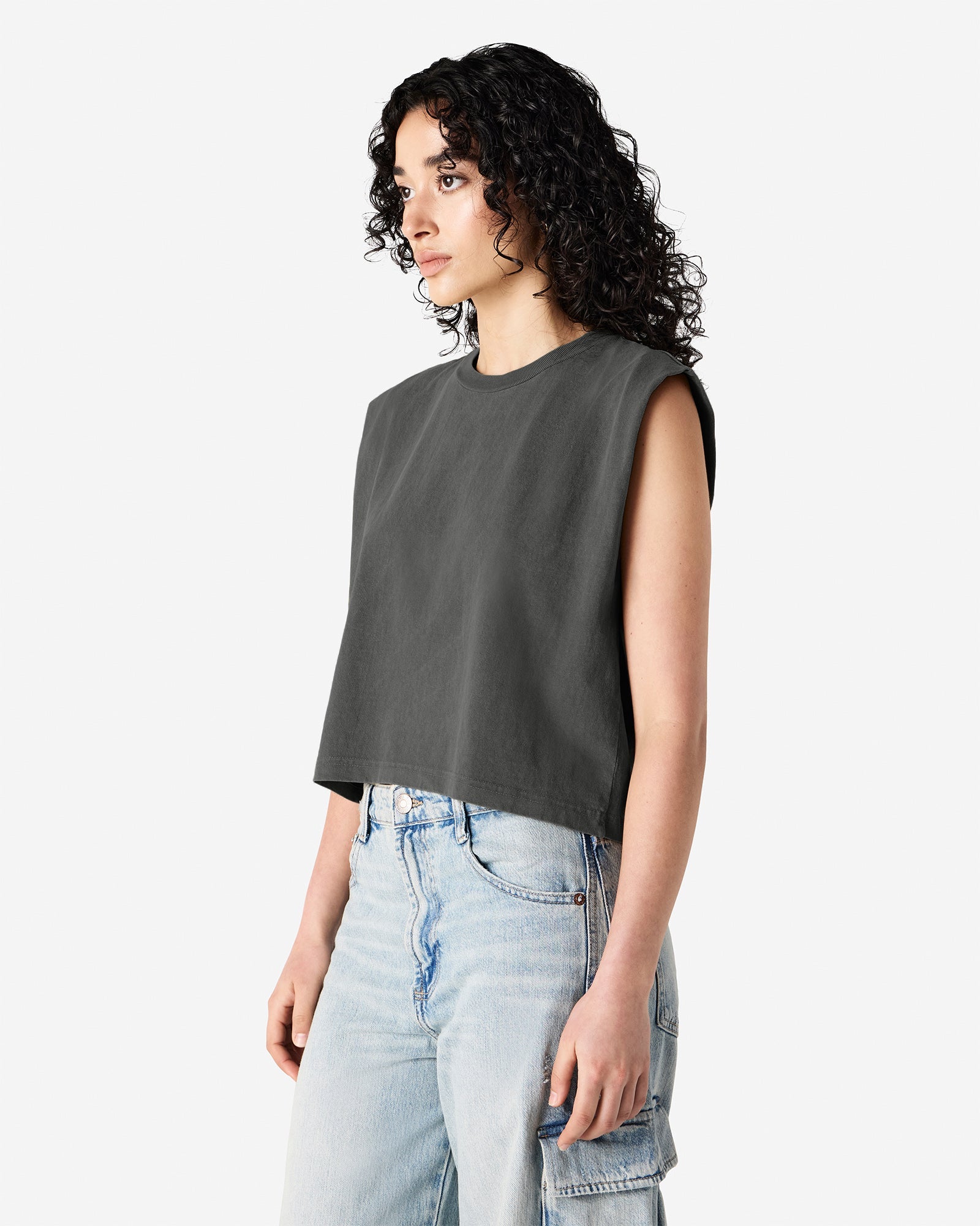 307GD American Apparel Women's Muscle T-shirt