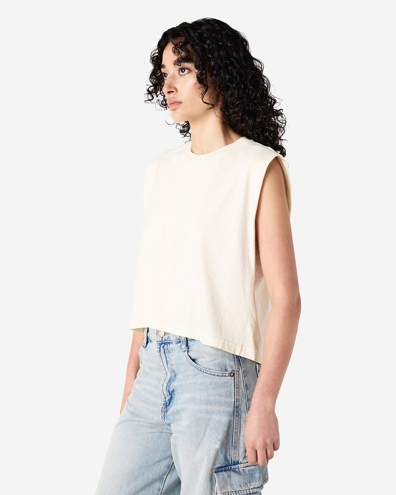 307GD American Apparel Women's Muscle T-shirt